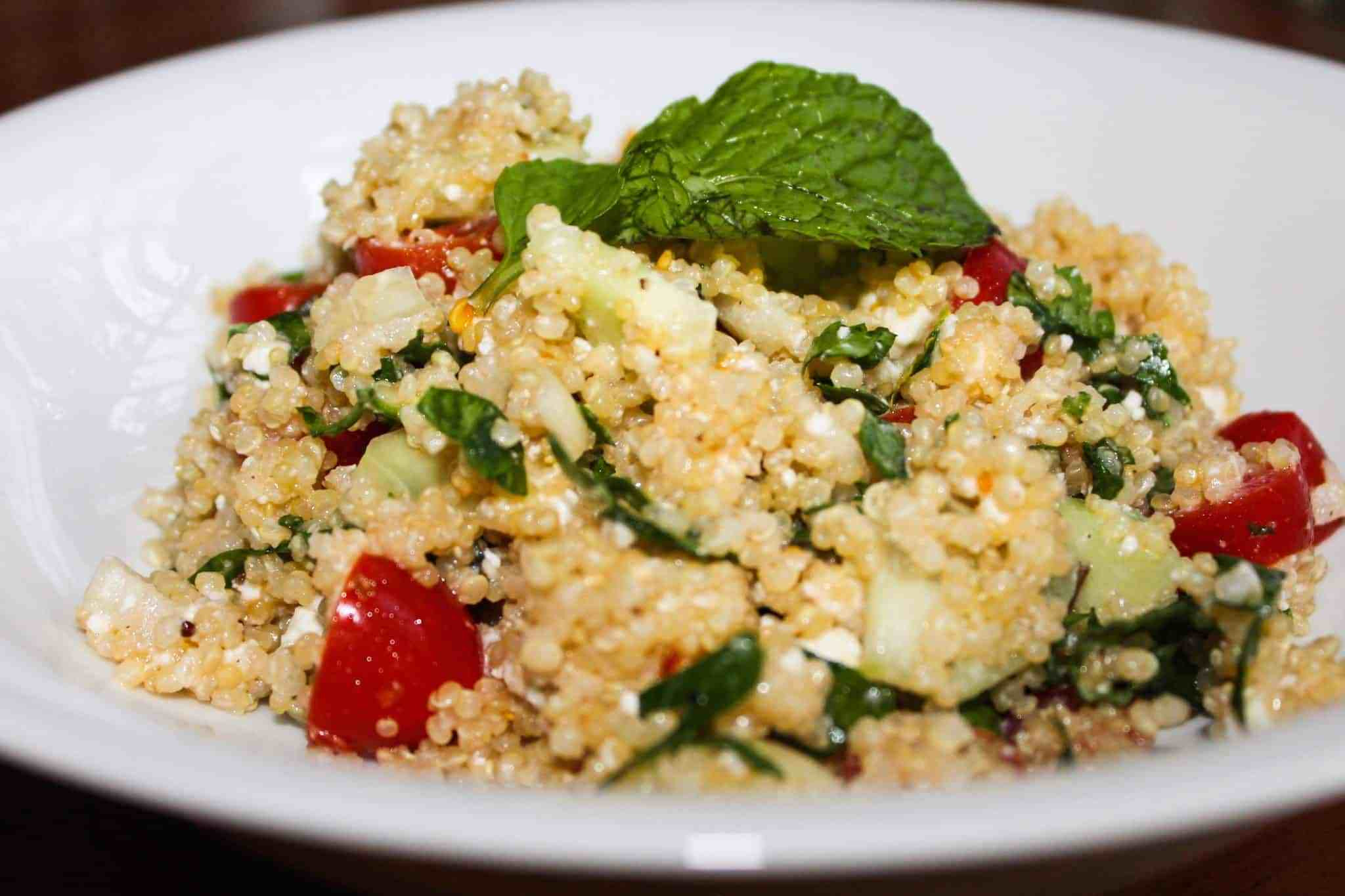 Healthy Quinoa Recipe
 Healthy Feta Quinoa Salad Recipe
