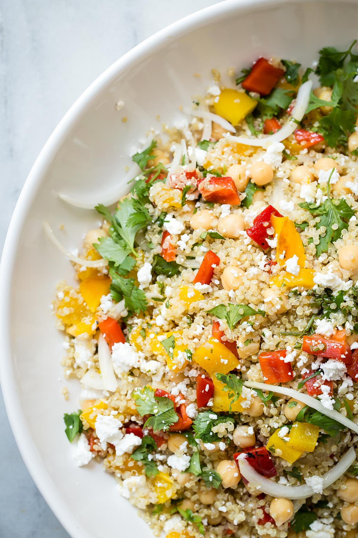 Healthy Quinoa Salad
 Healthy Quinoa Salad with Feta Cheese