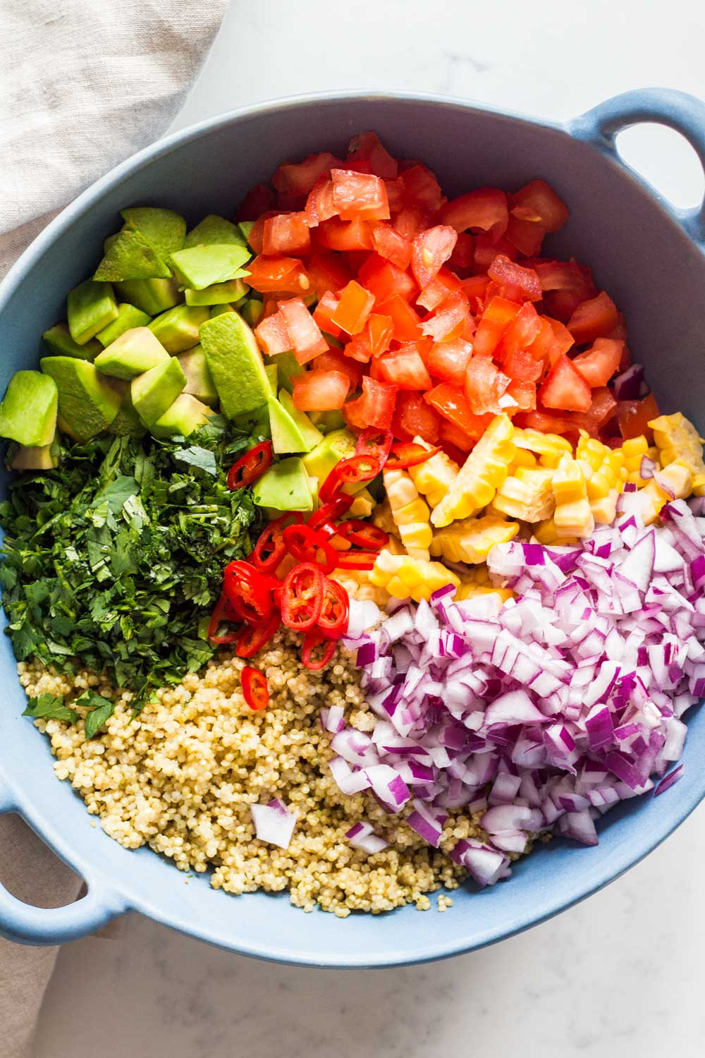 Healthy Quinoa Salad Recipes
 Mexican Quinoa Salad Green Healthy Cooking