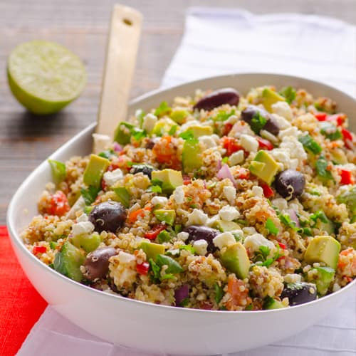 Healthy Quinoa Salad Recipes
 Mediterranean Quinoa Salad Recipe iFOODreal Healthy