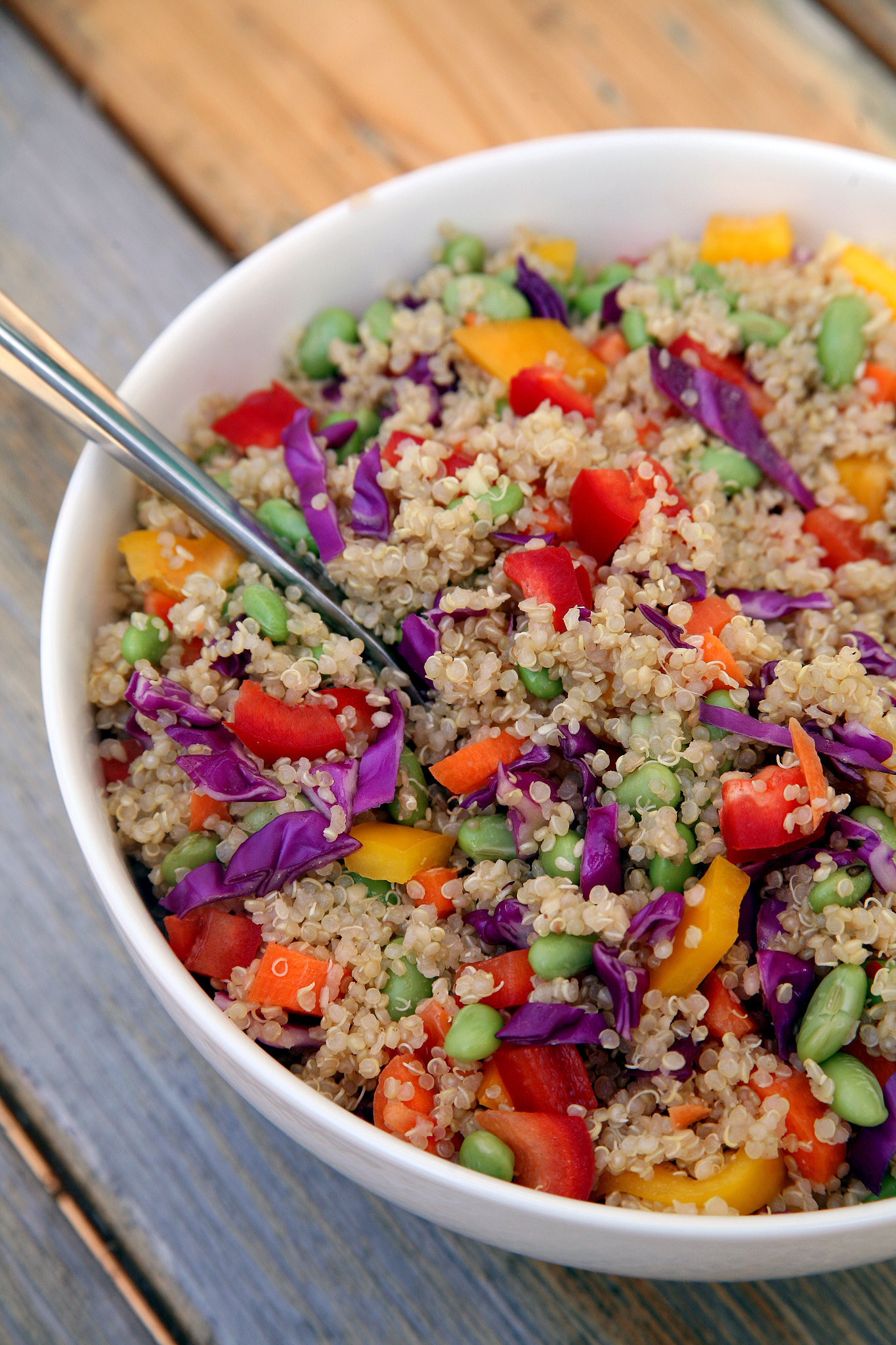 Healthy Quinoa Salad
 Sesame Ginger Quinoa Salad Vegan