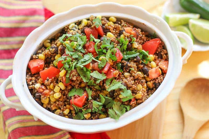 Healthy Quinoa Side Dish
 Easy Mexican Quinoa Recipe