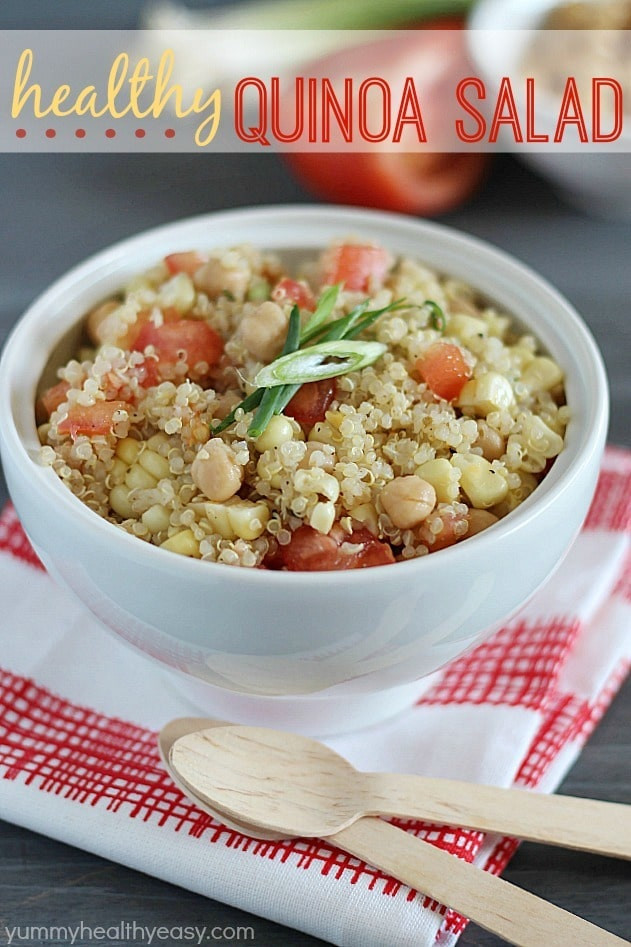 Healthy Quinoa Side Dish
 Healthy Quinoa Salad Yummy Healthy Easy