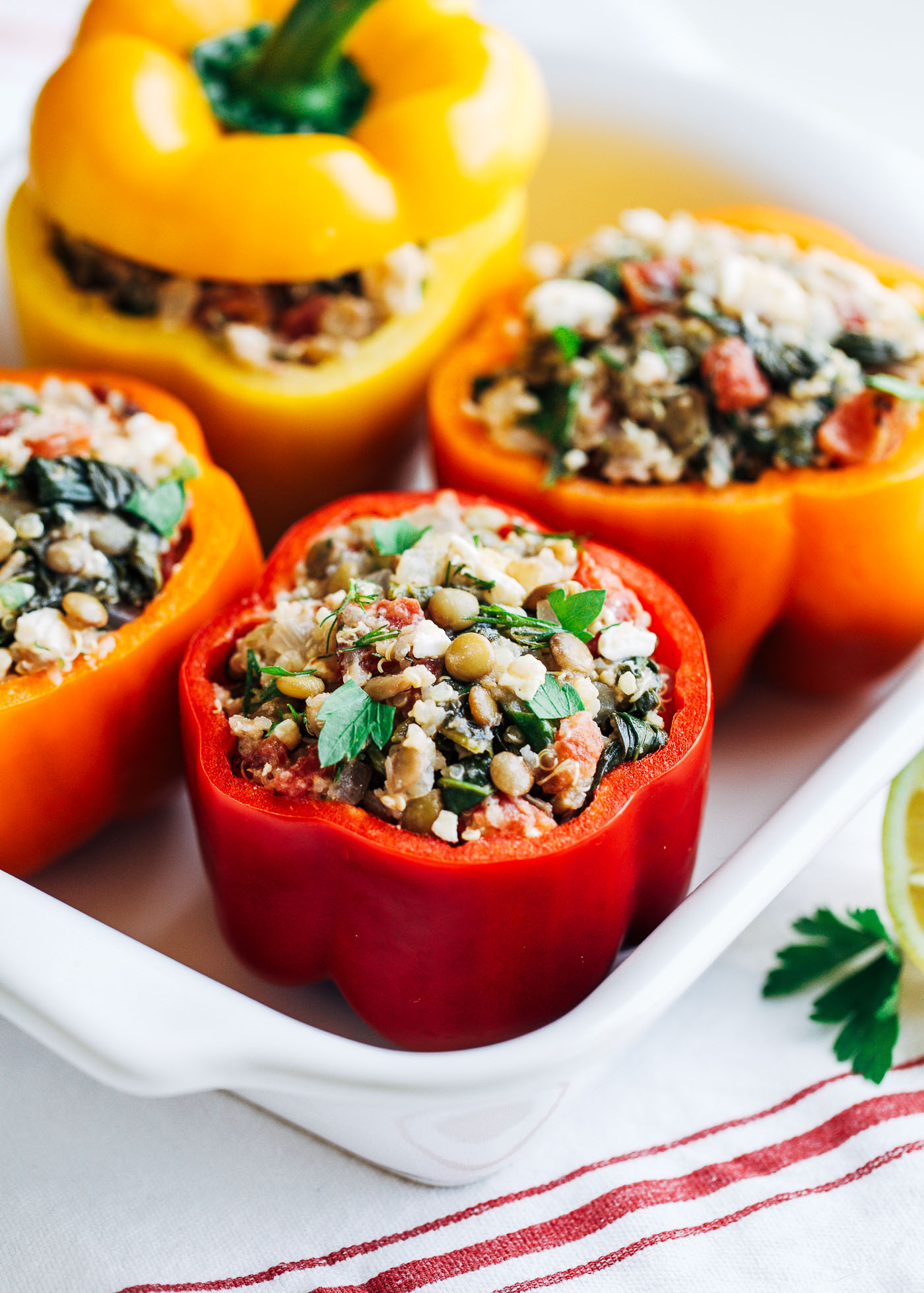 Healthy Quinoa Stuffed Peppers
 Mediterranean Quinoa Stuffed Peppers Making Thyme for Health