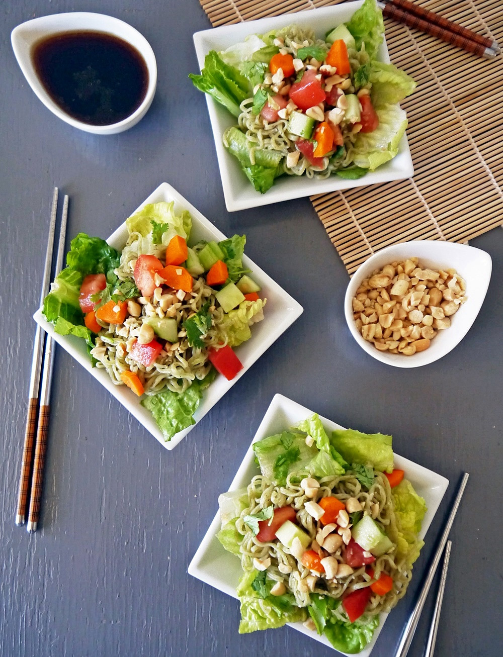 Healthy Ramen Noodles
 HEALTHY RAMEN NOODLE SALAD RECIPEVegan Chow Down