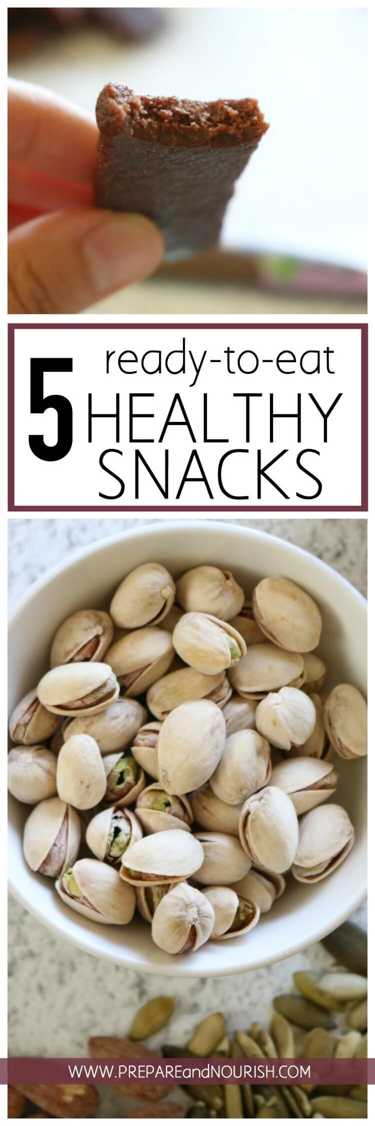 Healthy Ready To Eat Snacks
 Five Paleo Ready to Eat Healthy Snacks Prepare & Nourish