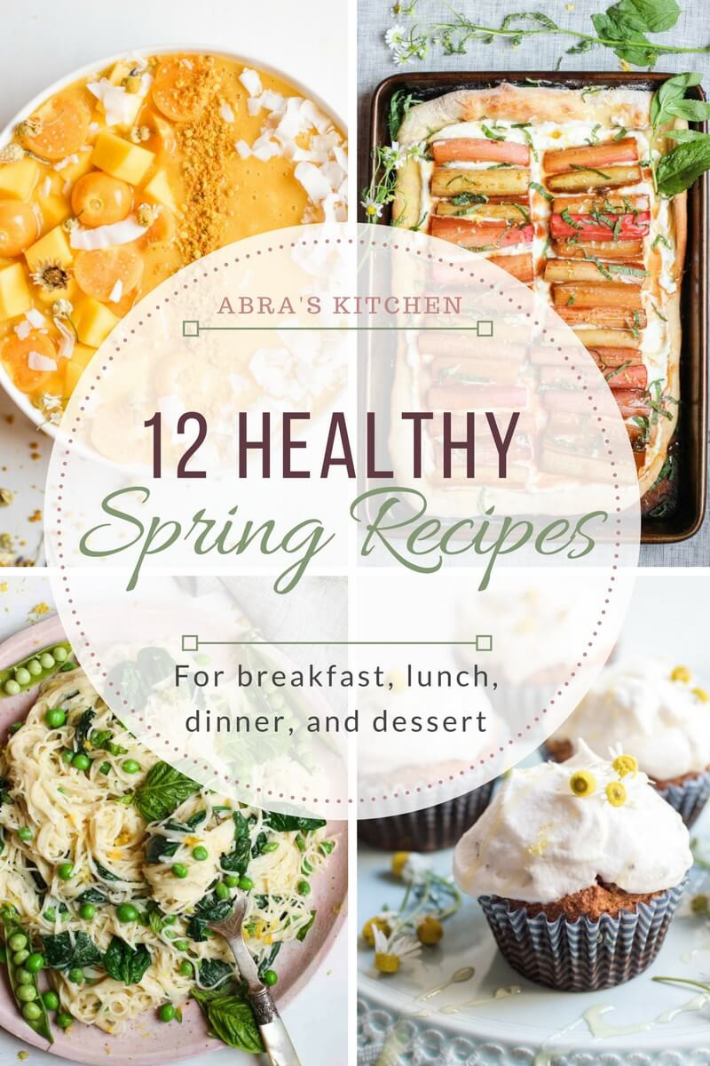 Healthy Recipes For Breakfast Lunch And Dinner
 12 Healthy Recipes to Make this Spring for Breakfast