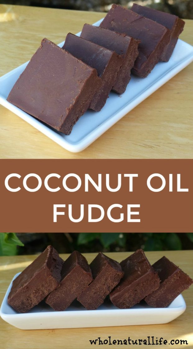 Healthy Recipes With Coconut Oil
 The Best Coconut Oil Fudge Recipe Whole Natural Life