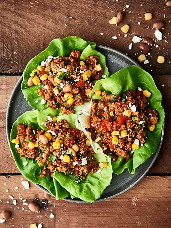 Healthy Recipes With Ground Turkey Meat
 Turkey Tacos Recipe w Ground Turkey & Veggies Easy