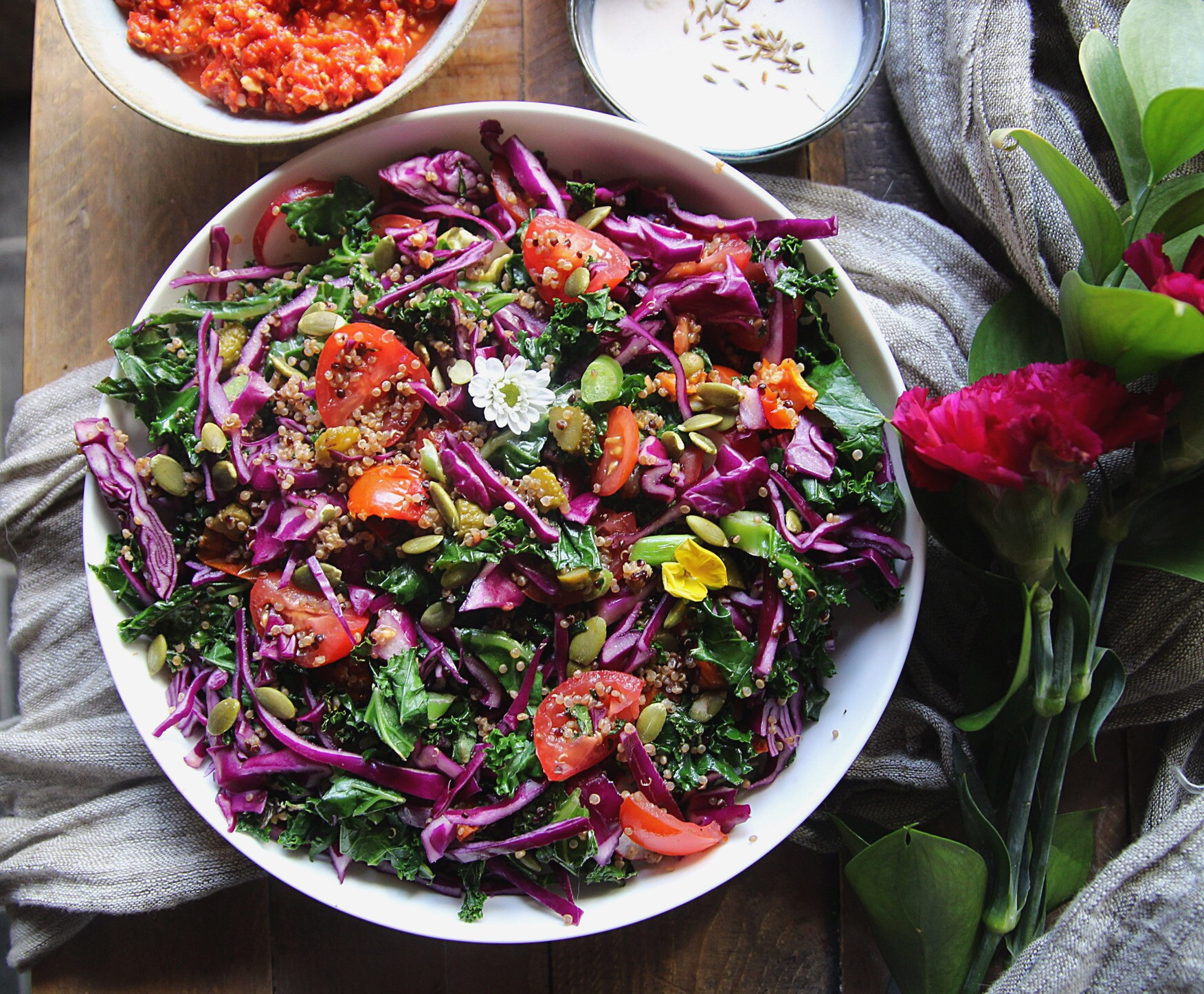 Healthy Red Cabbage Recipes
 Super Healthy Kale and Red Cabbage Salad Rebel Recipes