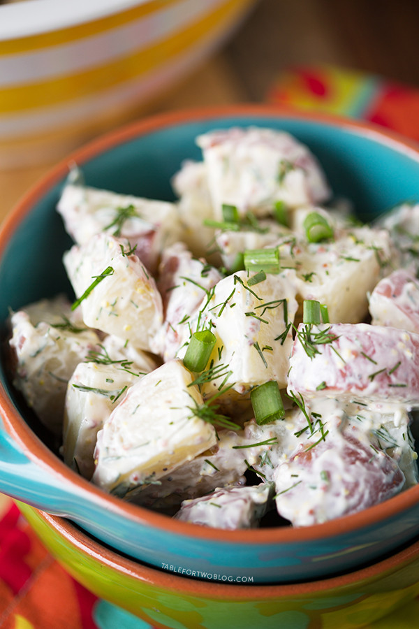 Healthy Red Potato Recipes
 Healthy Red Potato and Dill Salad Table for Two