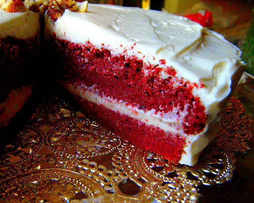 Healthy Red Velvet Cake
 A Chocolate Giveaway and Healthier Red Velvet Cake Sugar