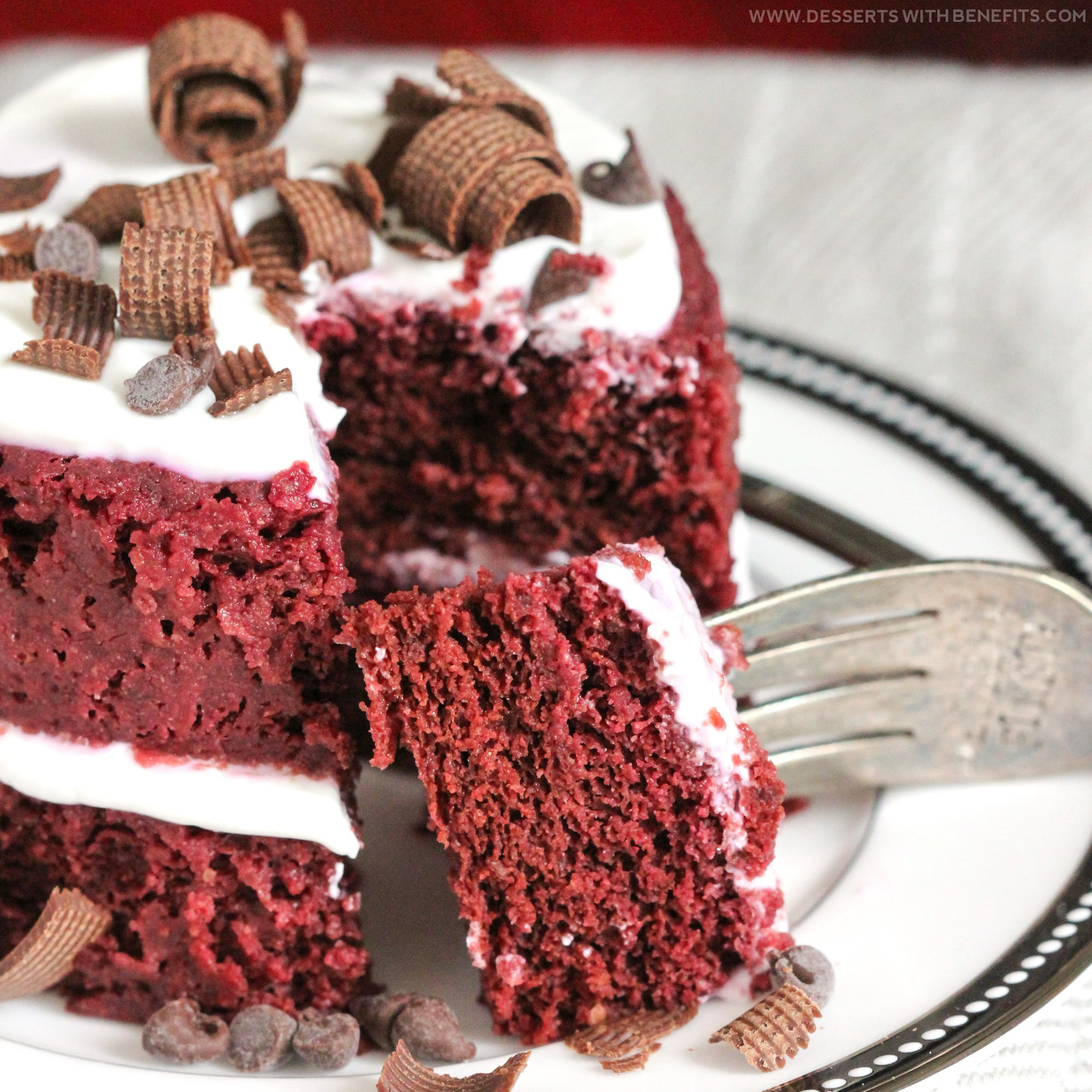 Healthy Red Velvet Cake
 Healthy Single Serving Red Velvet Microwave Cake