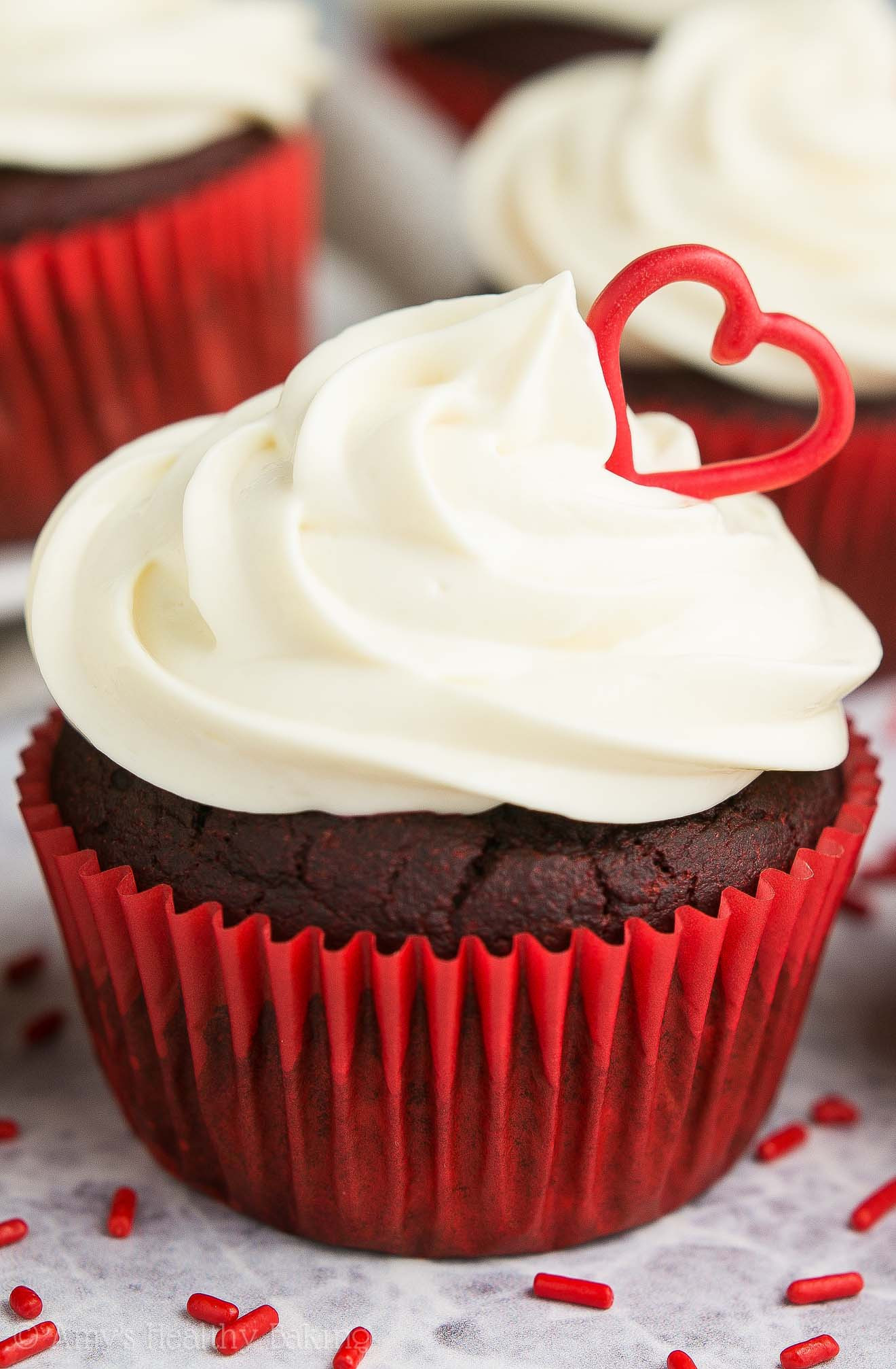 Healthy Red Velvet Cupcakes
 The Ultimate Healthy Red Velvet Cupcakes