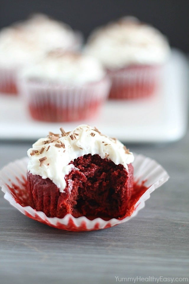 Healthy Red Velvet Cupcakes
 Healthier Red Velvet Beet Cupcakes Yummy Healthy Easy