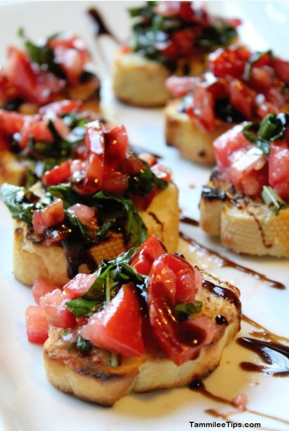 Healthy Restaurant Appetizers
 Appetizer recipes Bruschetta recipe and Easy bruschetta