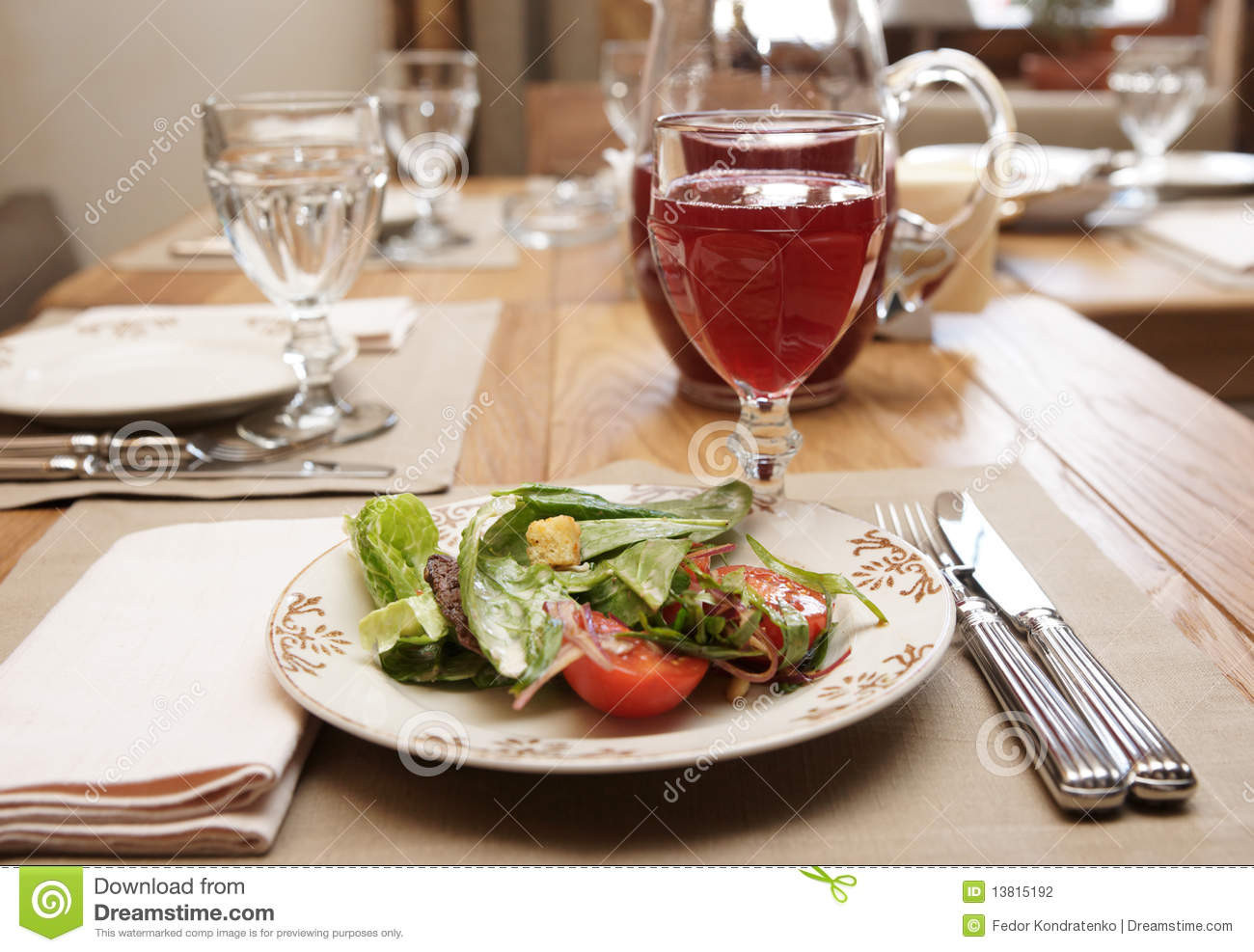 Healthy Restaurant Appetizers
 Healthy Appetizer Restaurant Table Stock graphy