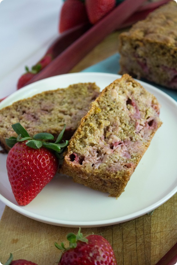 Healthy Rhubarb Bread
 Healthy Strawberry Rhubarb Bread Recipe fANNEtastic food