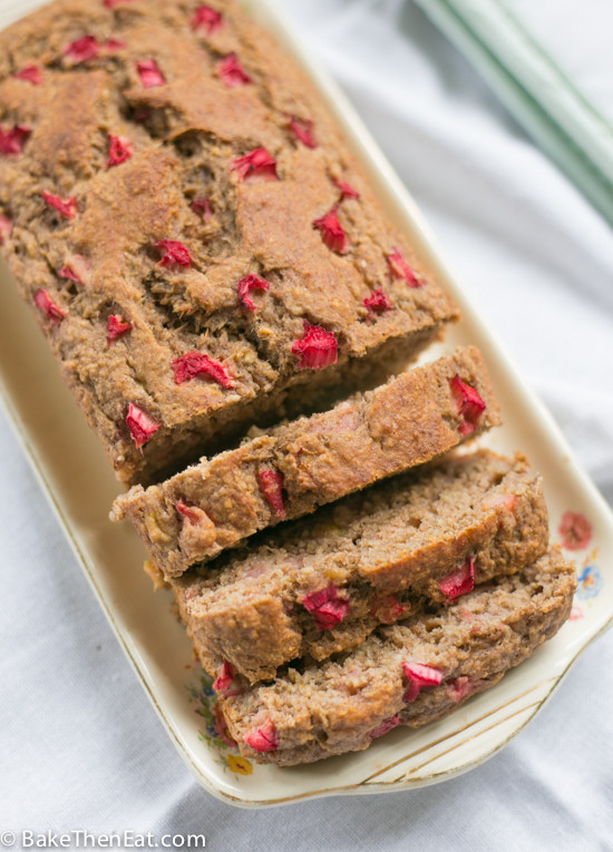 Healthy Rhubarb Bread
 Healthy Sugar Free Rhubarb Banana Bread Bake Then Eat