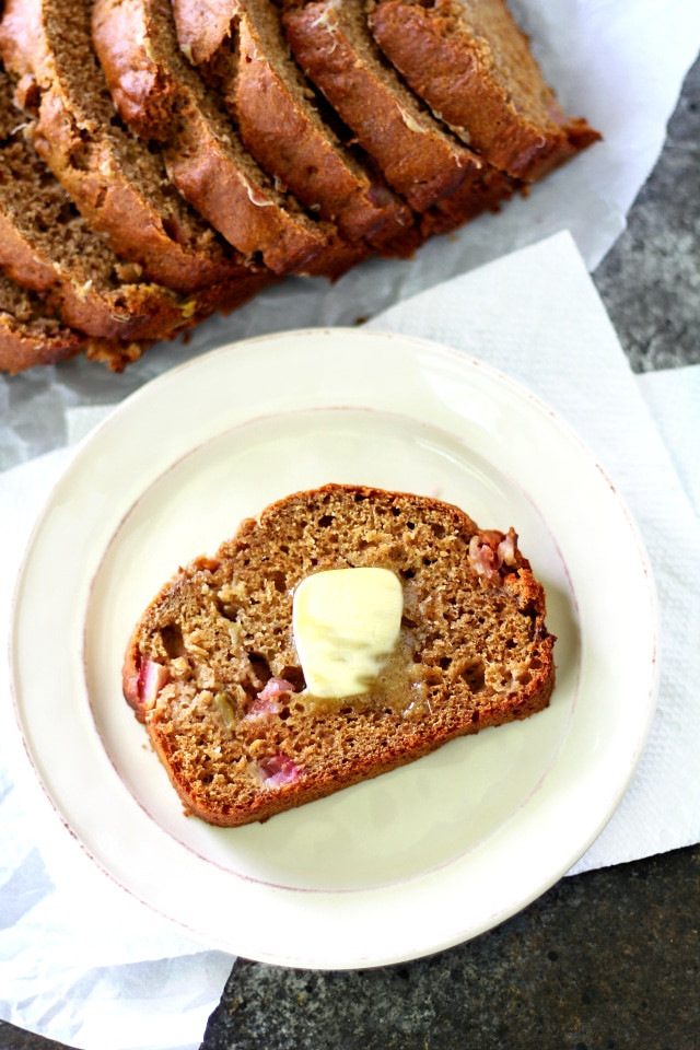 Healthy Rhubarb Bread
 Healthy Rhubarb Banana Bread Kim s Cravings