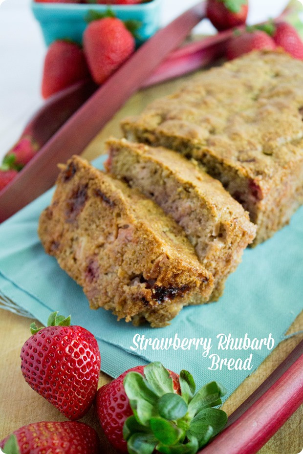 Healthy Rhubarb Bread
 Healthy Strawberry Rhubarb Bread Recipe fANNEtastic food