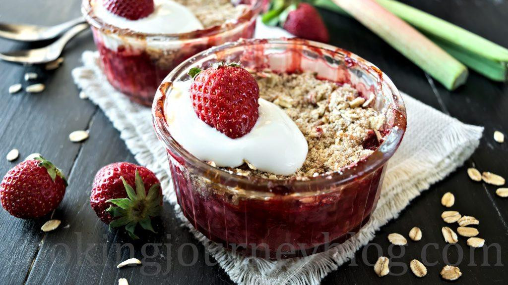 Healthy Rhubarb Desserts
 Strawberry Rhubarb Crisp Healthy desserts Cooking