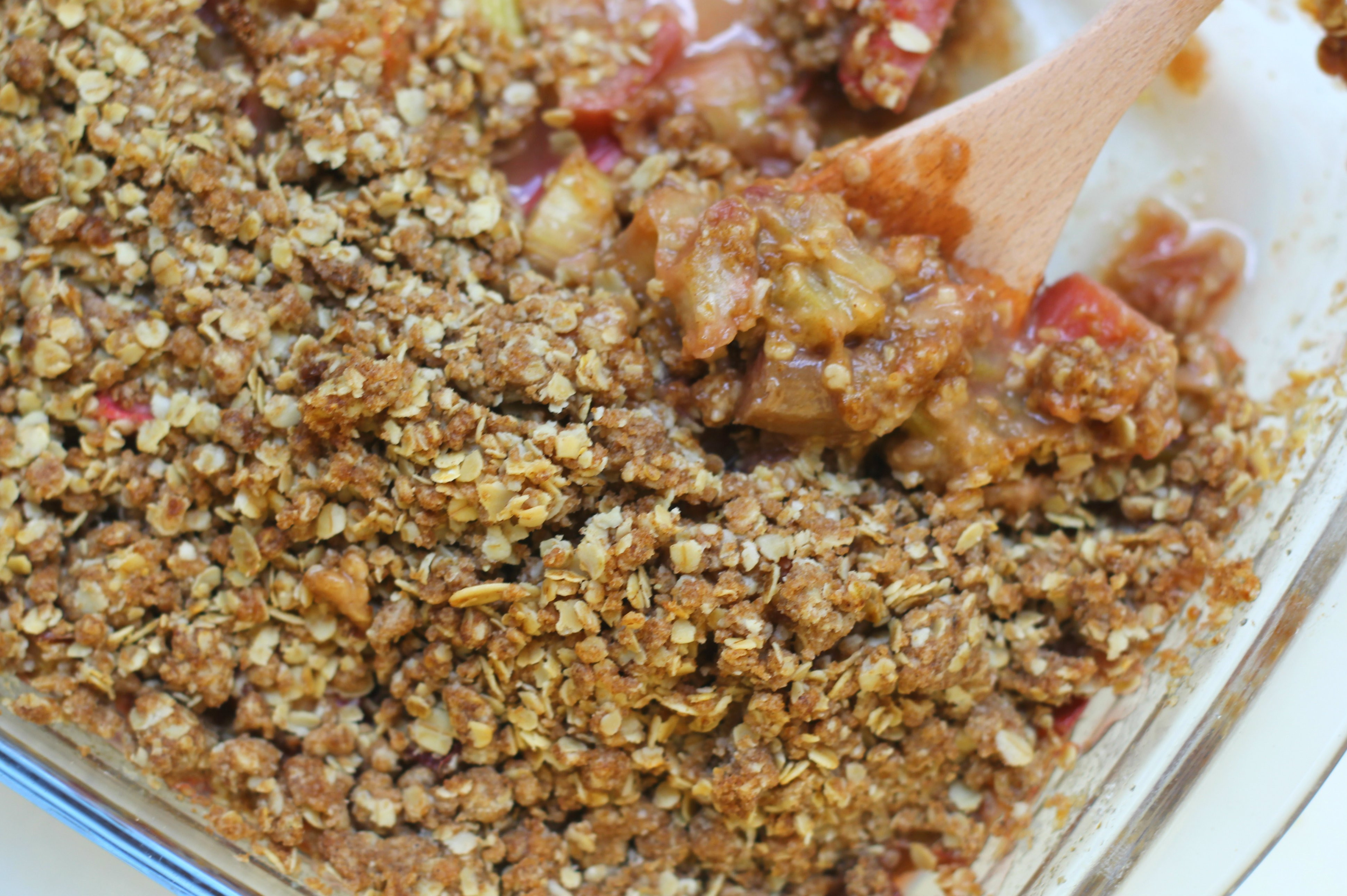 Healthy Rhubarb Desserts
 Gluten Free Healthy Rhubarb Crisp