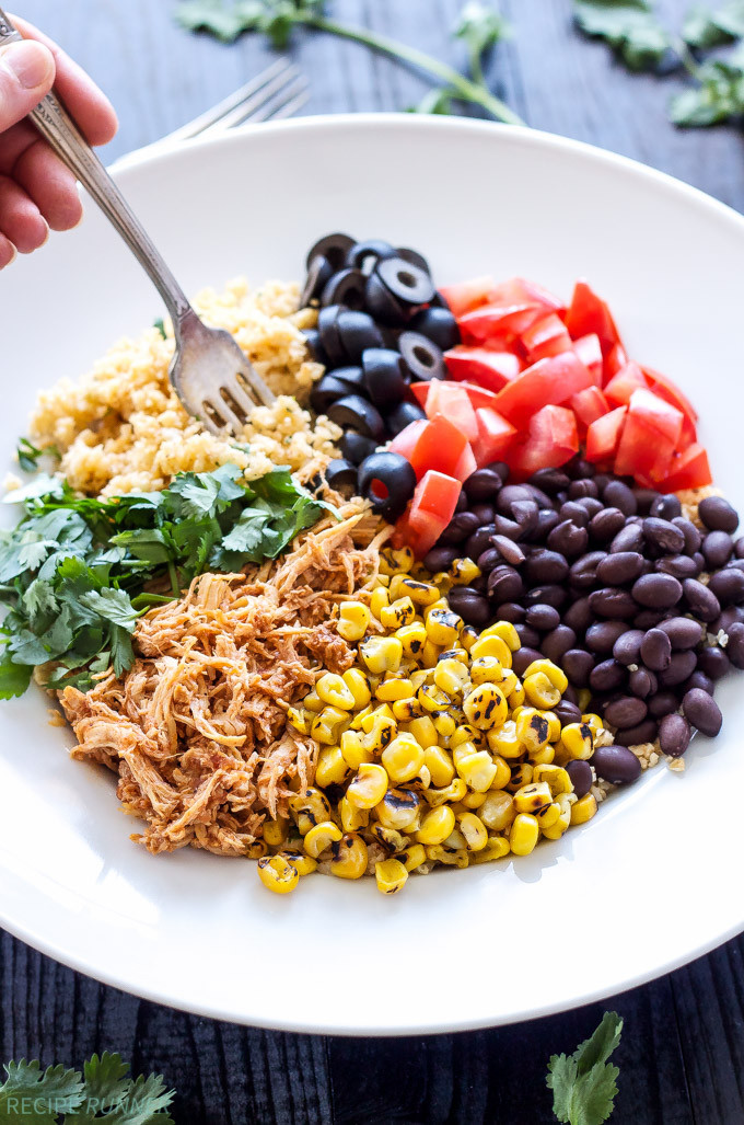 Healthy Rice Bowl Recipes
 Chicken Enchilada Cauliflower Rice Bowls Recipe Runner