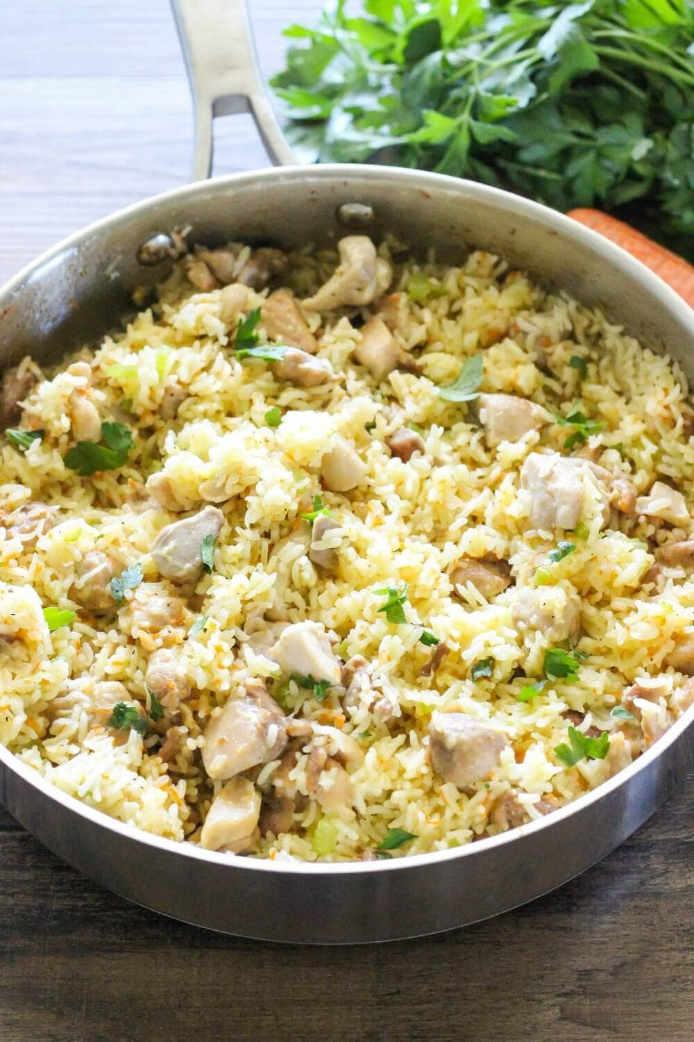 Healthy Rice Dinners
 Chicken and Rice Recipe I Heart Naptime