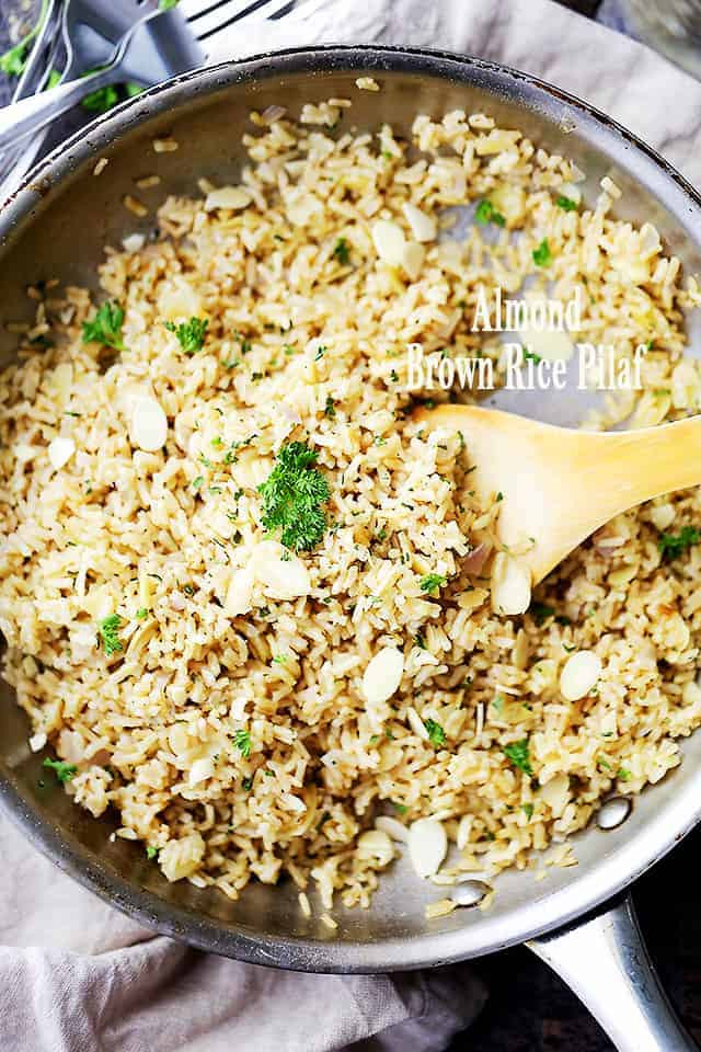 Healthy Rice Pilaf
 Almond Brown Rice Pilaf Diethood