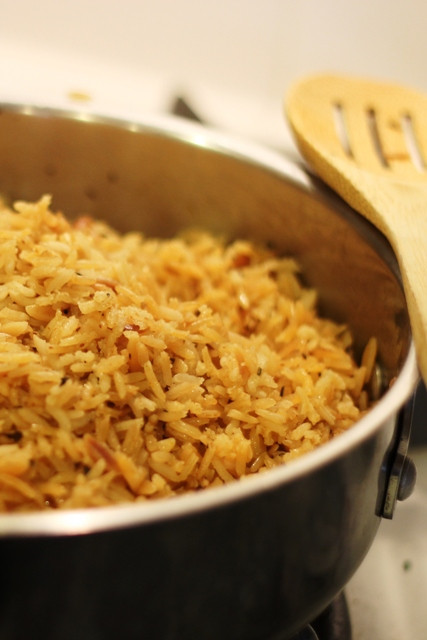 Healthy Rice Pilaf
 Seasoned Rice Pilaf or Rice a Roni Without the Box