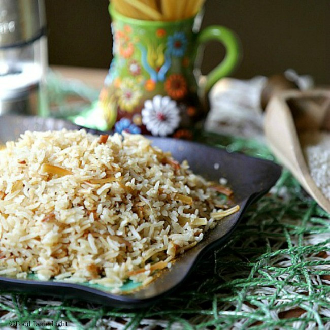 Healthy Rice Pilaf
 Broken Spaghetti Rice Pilaf