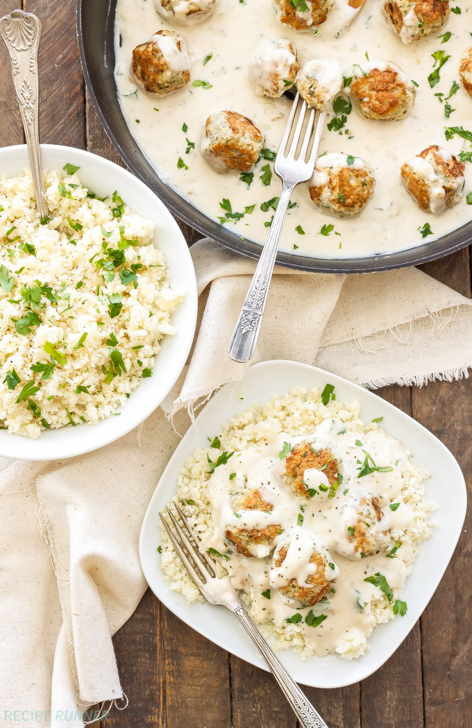 Healthy Rice Pilaf
 Healthy Swedish Meatballs with Cauliflower Rice Pilaf