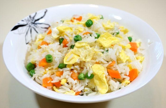 Healthy Rice Recipes For Weight Loss
 weight loss recipe fried Rice with Eggs Green Peas and