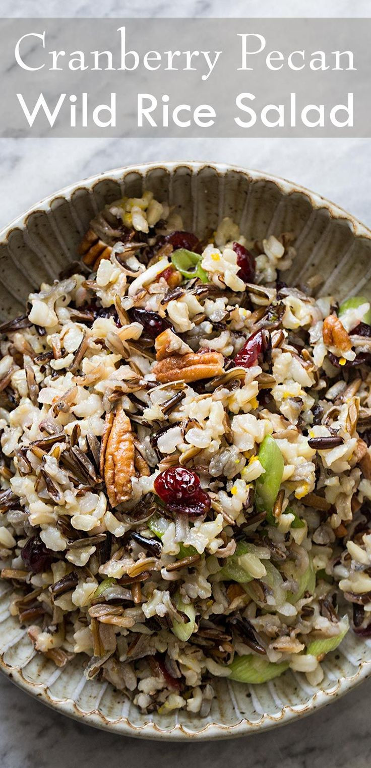 Healthy Rice Side Dishes For Chicken
 Best 25 Wild rice salad ideas on Pinterest