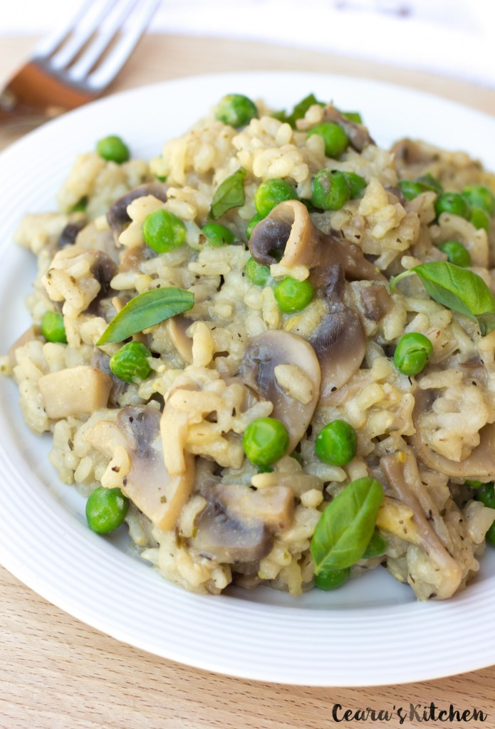 Healthy Risotto Recipes
 Vegan Mushroom Risotto