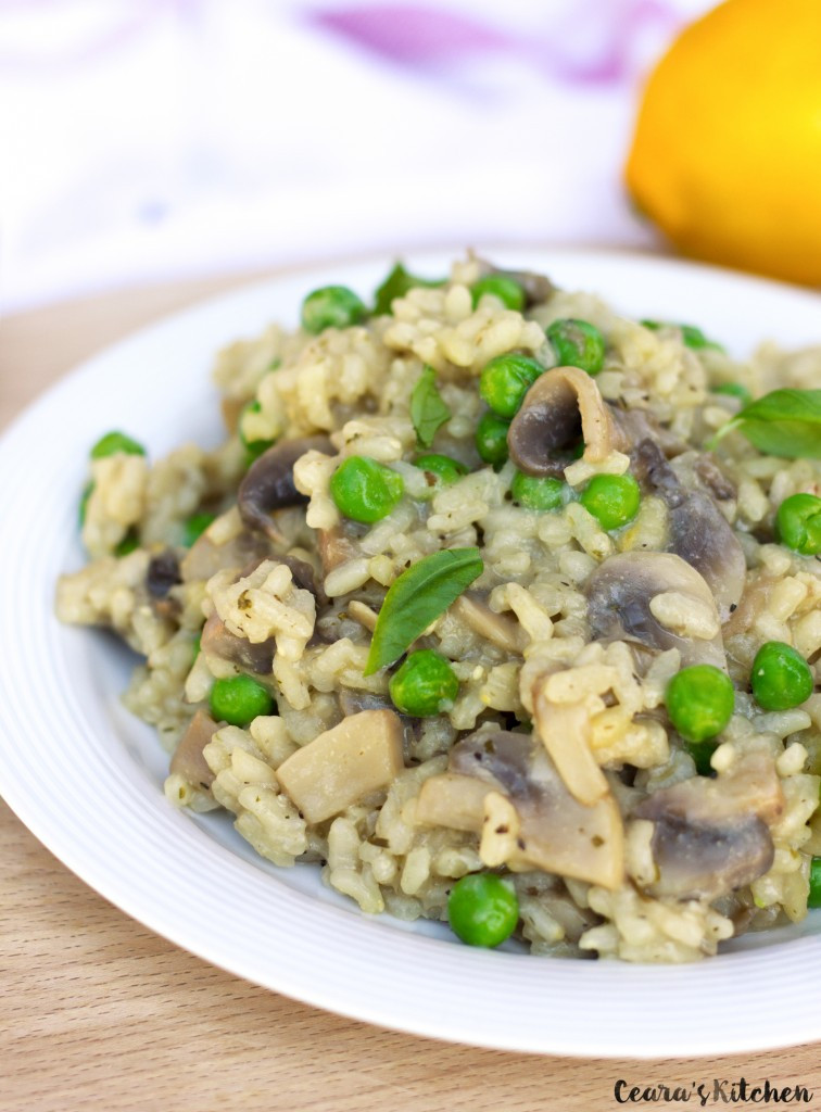 Healthy Risotto Recipes
 Vegan Mushroom Risotto