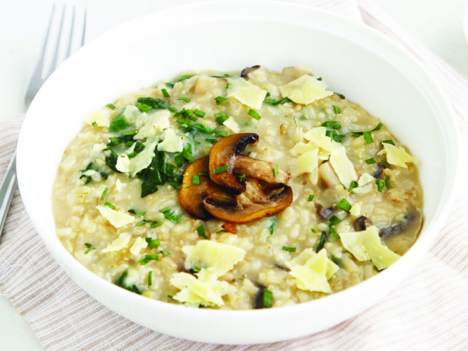 Healthy Risotto Recipes
 Deliciously Healthy Mushroom Risotto