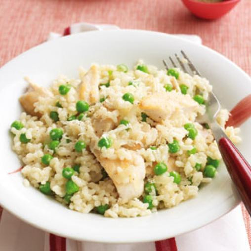 Healthy Risotto Recipes
 Speedy chicken risotto