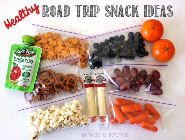 Healthy Road Trip Snacks
 Eating on the run made simple