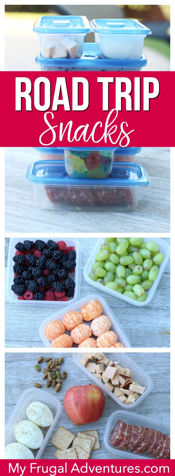 Healthy Road Trip Snacks
 Simple healthy ish and fun road trip snack ideas Pack