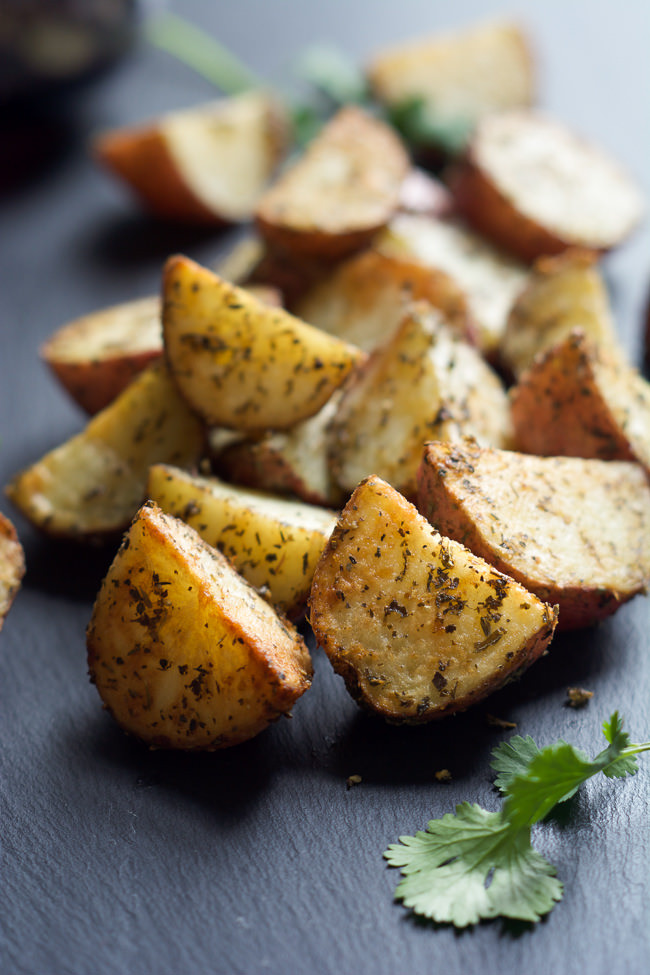 Healthy Roasted Red Potatoes
 Simple Tuscan Oven Roasted Red Potatoes