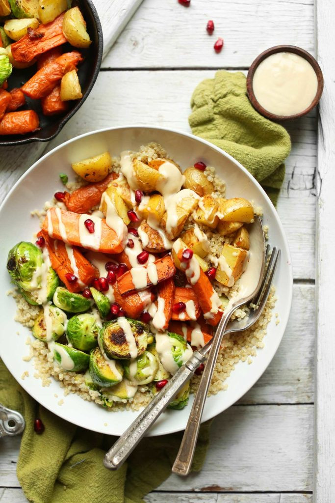 Healthy Roasted Vegetables Recipe
 Roasted Ve able Quinoa Harvest Bowl