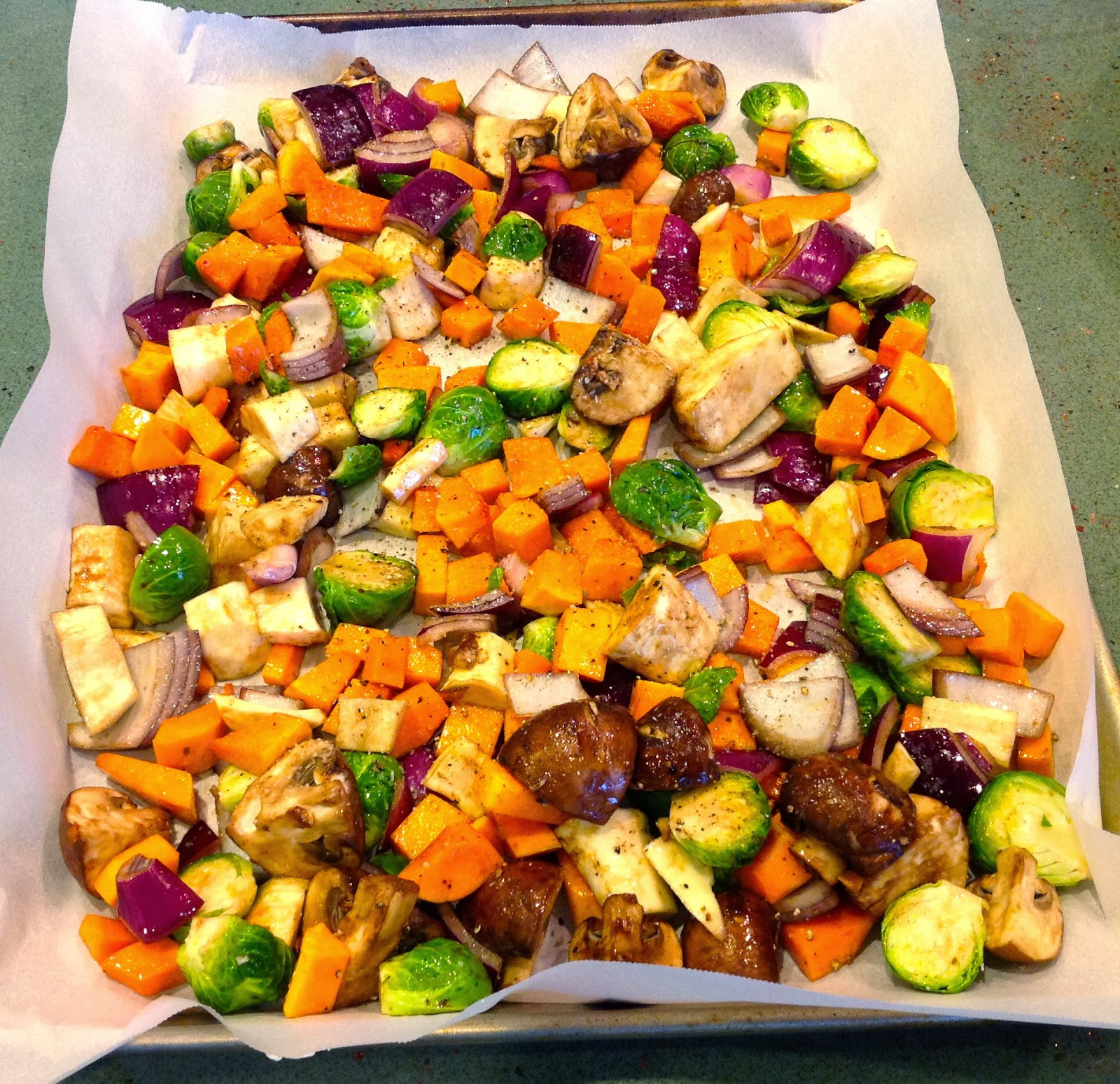 Healthy Roasted Vegetables Recipe
 Planning for Thanksgiving Farro and Wild Rice with