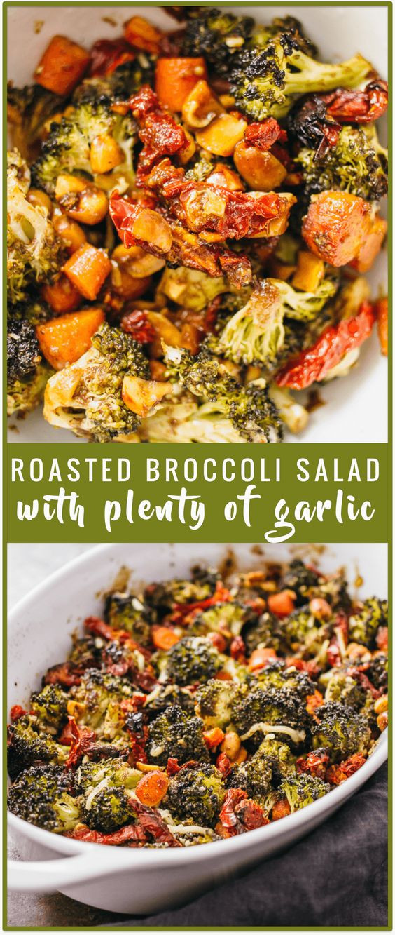 Healthy Roasted Vegetables
 Recipe for roasted ve ables Broccoli salads and Roasted