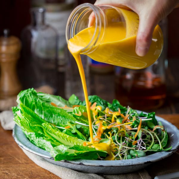 Healthy Salad Dressings
 carrot ginger salad dressing Healthy Seasonal Recipes