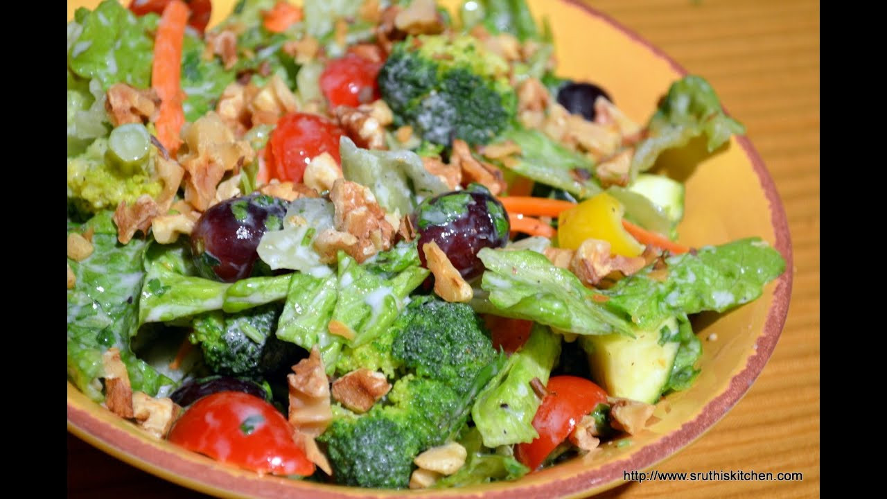 Healthy Salads Recipes
 Broccoli & Lettuce Salad Healthy Salad Recipe