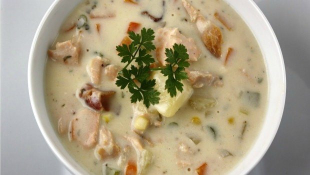 Healthy Salmon Chowder
 12 Easy healthy salmon dishes recipes for people at all ages
