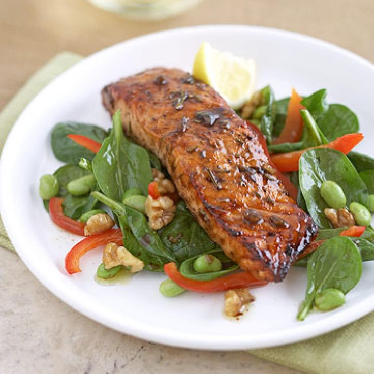 Healthy Salmon Dinner
 7 Fat Fighting Dinners