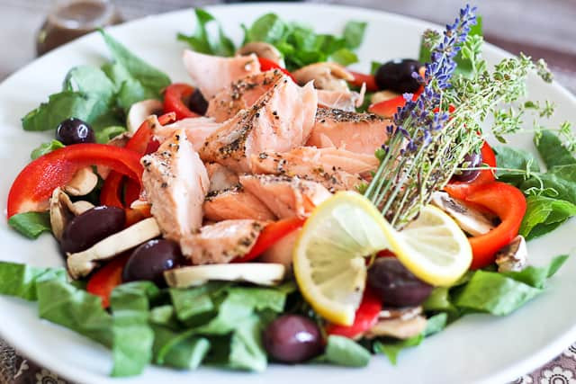 Healthy Salmon Salad
 Quick Leftover Salmon Salad